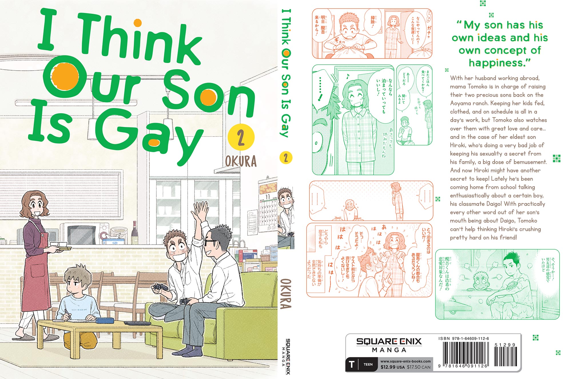 I Think Our Son Is Gay Vol 2 Jacket Cover
